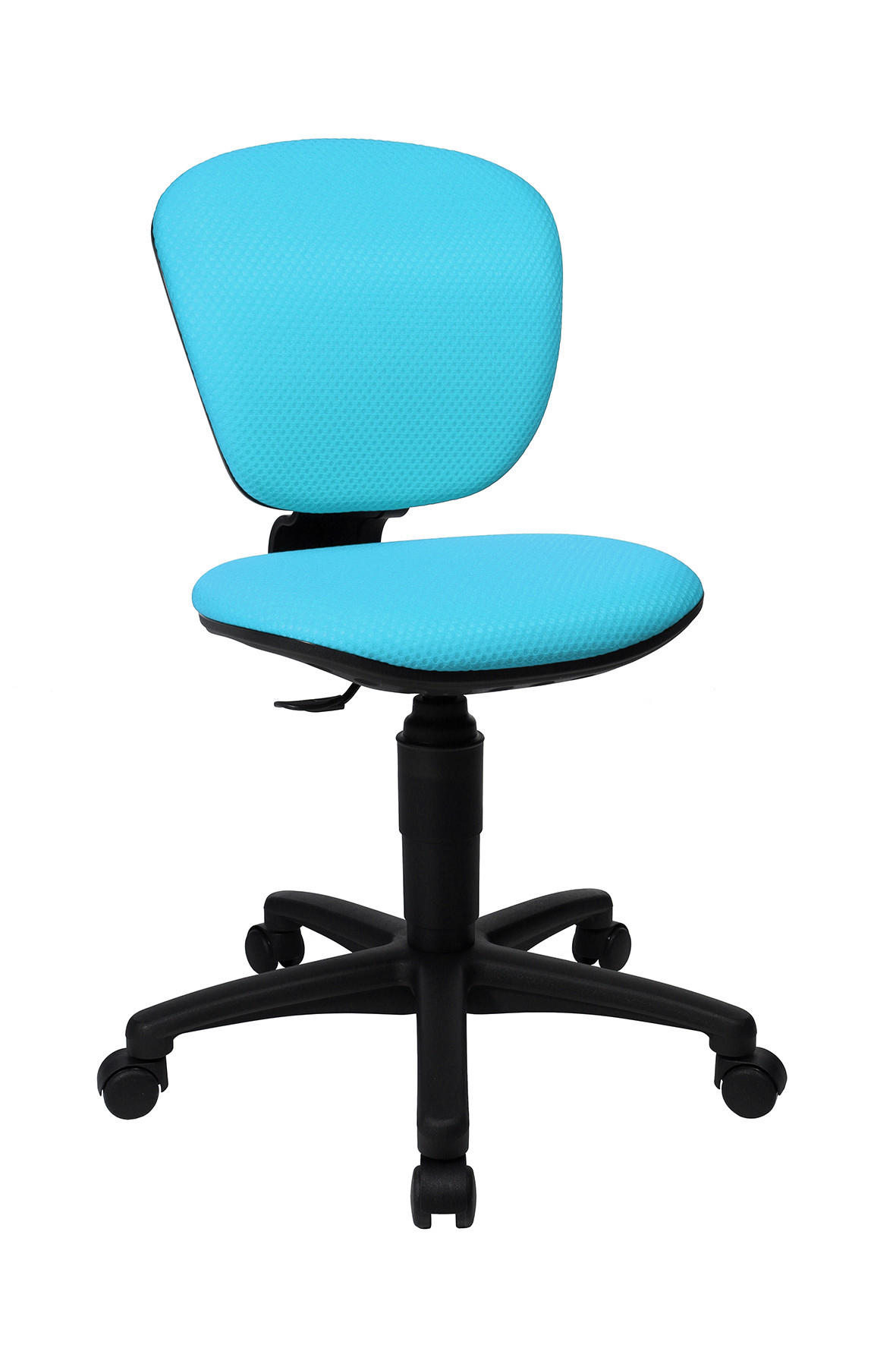 Xora Jugenddrehstuhl Blau, Schwarz 40x40-49x38 cm