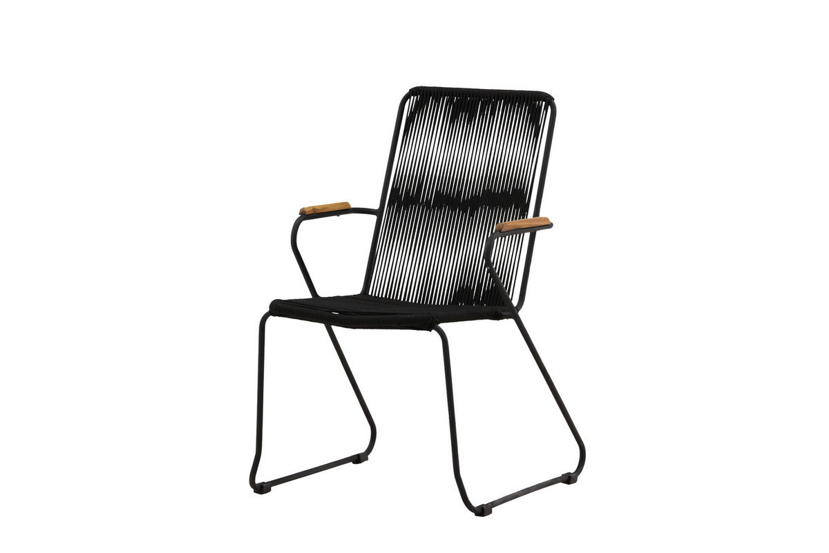TRÄDGÅRDSSTOL i metall svart  - svart, Klassisk, metall (55/82/51cm) - Gardenson