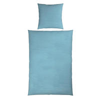 BETTWÄSCHE Musselin 135/200 cm  - Hellblau, Textil (135/200cm) - Novel