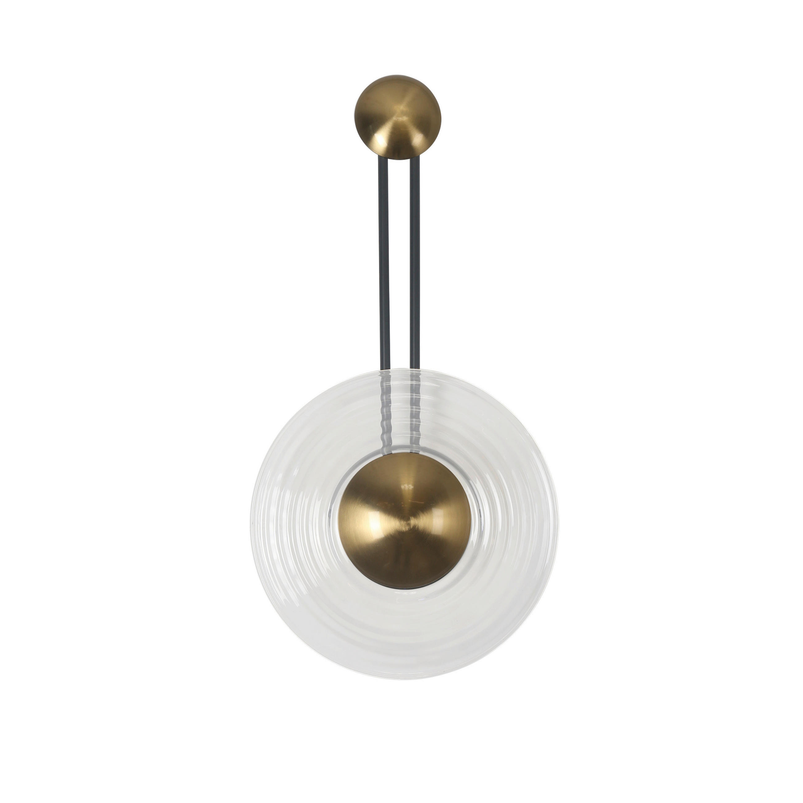 XXXLutz Led-Wandleuchte Bell Transparent 28x55.5 cm
