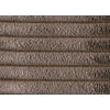 ECKSOFA in Cord Graubraun  242/313 cm  - Graubraun/Schwarz, Design, Textil/Metall (242/313cm) - Xora