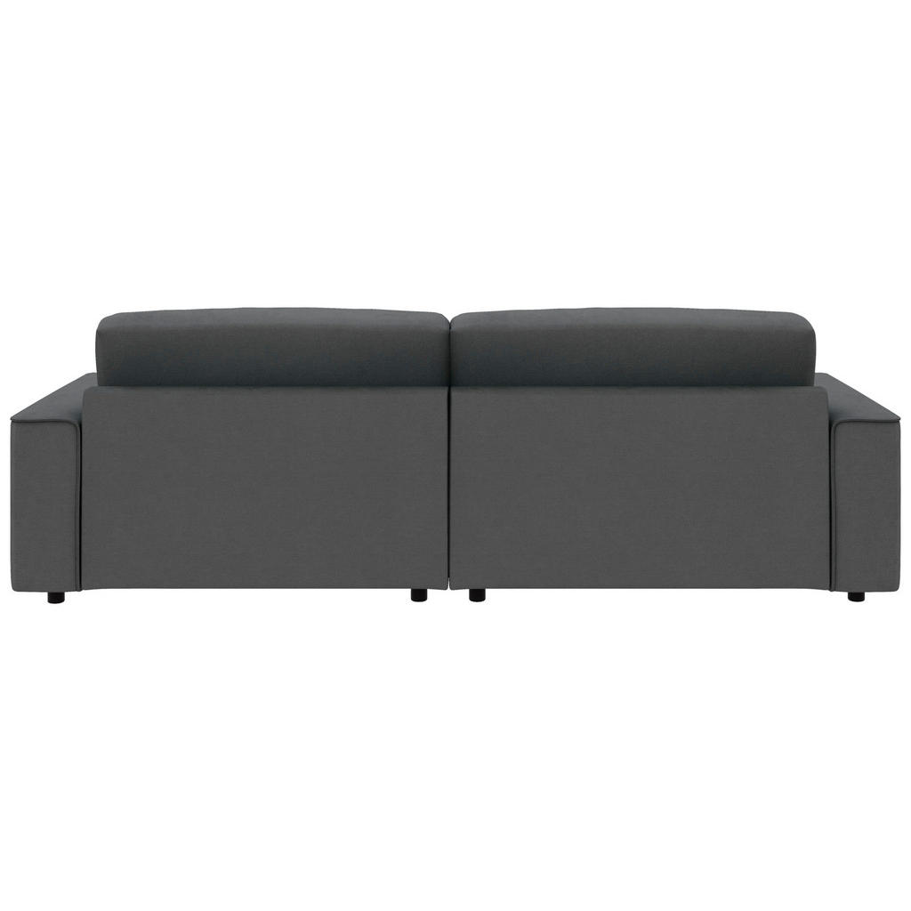 Thumbnail - Trendmanufaktur Ecksofa Chance, Anthrazit, Textil, 4-Sitzer, Füllung: Polyetherschaumkern, Ottomane rechts, seitenverkeh...