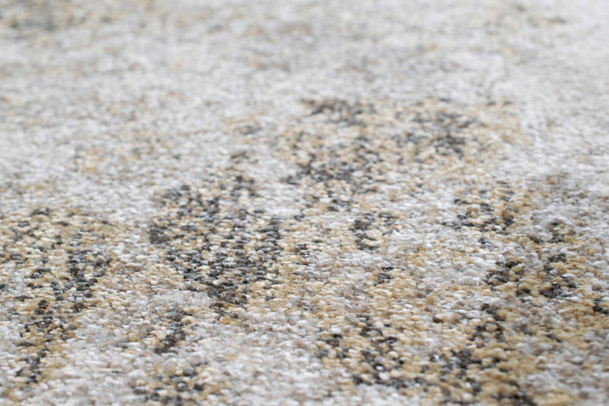 WEBTEPPICH 67/140 cm Sorrent Grau, Silberfarben, Goldfarben  - Silberfarben/Goldfarben, Design, Textil (67/140cm) - Novel