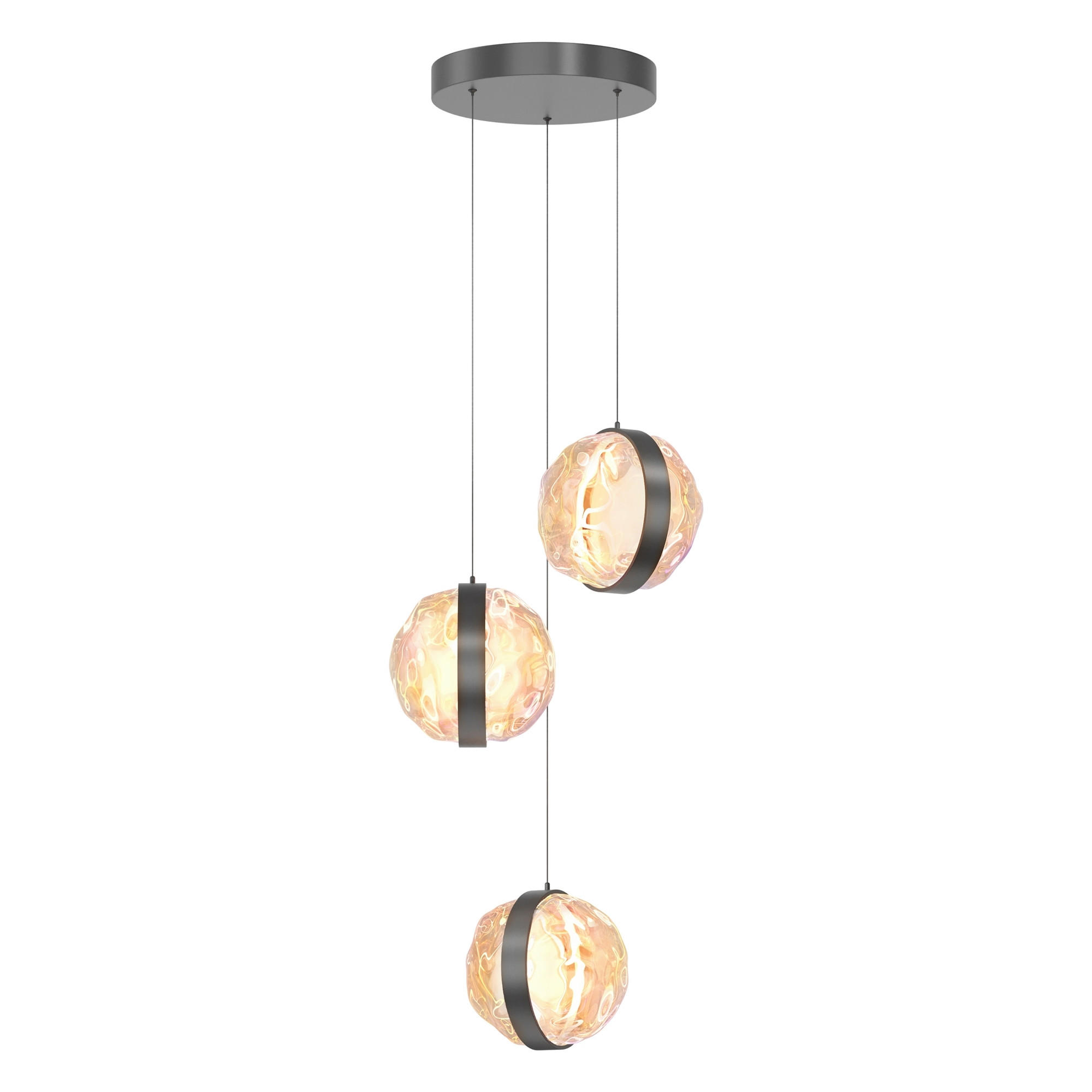 PENDELLEUCHTE 38/320 cm    - Schwarz, Design, Metall (38/320cm) - MAYTONI