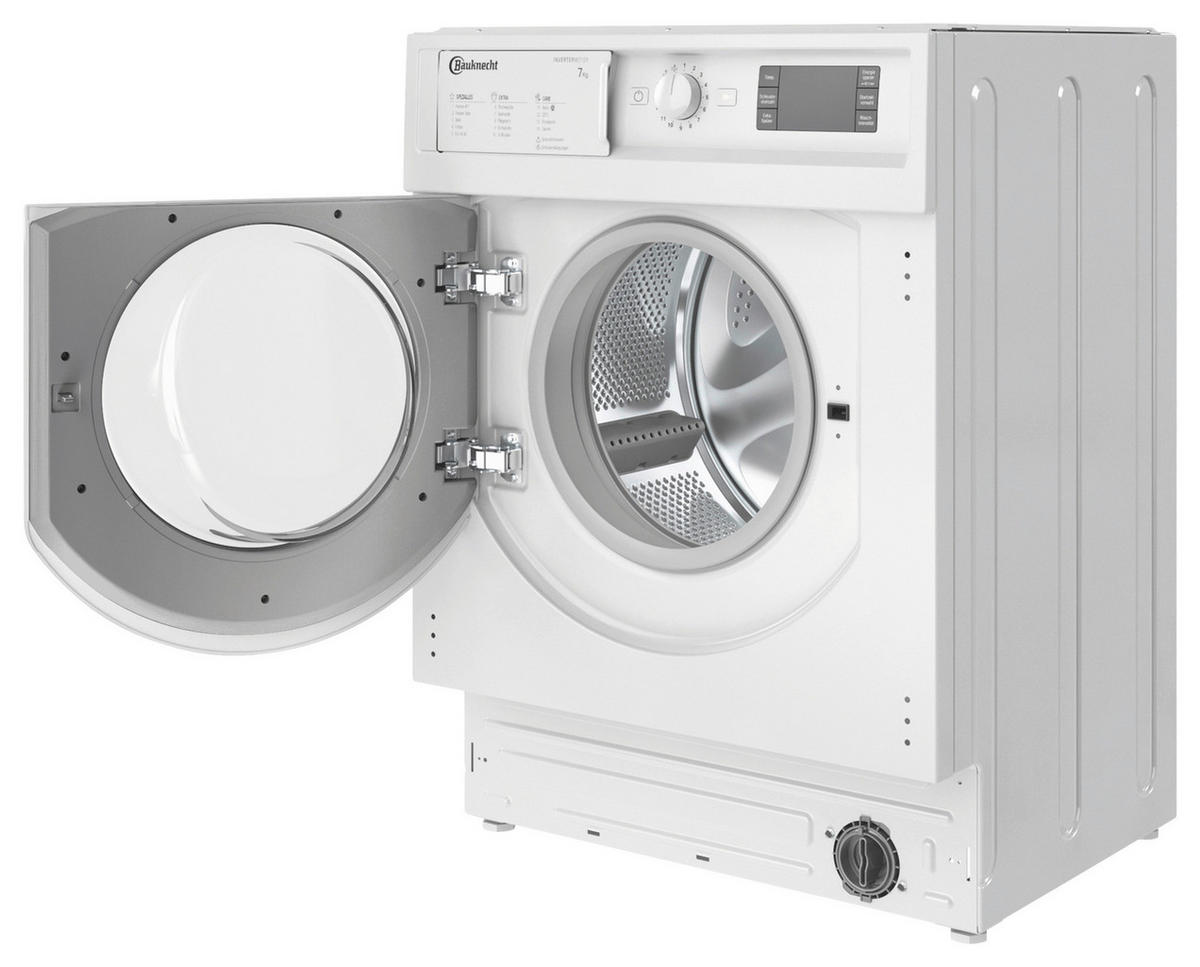EINBAUWASCHMASCHINE BI WMBG 71483E DE N  - Weiß, Basics, Metall (60/82/55cm) - Bauknecht