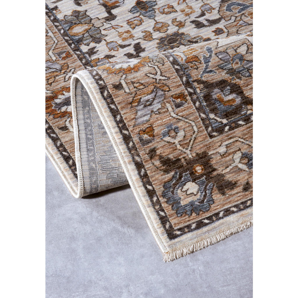Thumbnail - Villeroy & Boch Flachwebeteppich Kollektion 1871, Creme, Mehrfarbig, Textil, orientalisch, rechteckig, 120x170 cm, Oeko-...