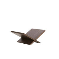 BUCHSTÄNDER - Dunkelbraun, Trend, Holz (36/25/15.5cm) - Light & Living