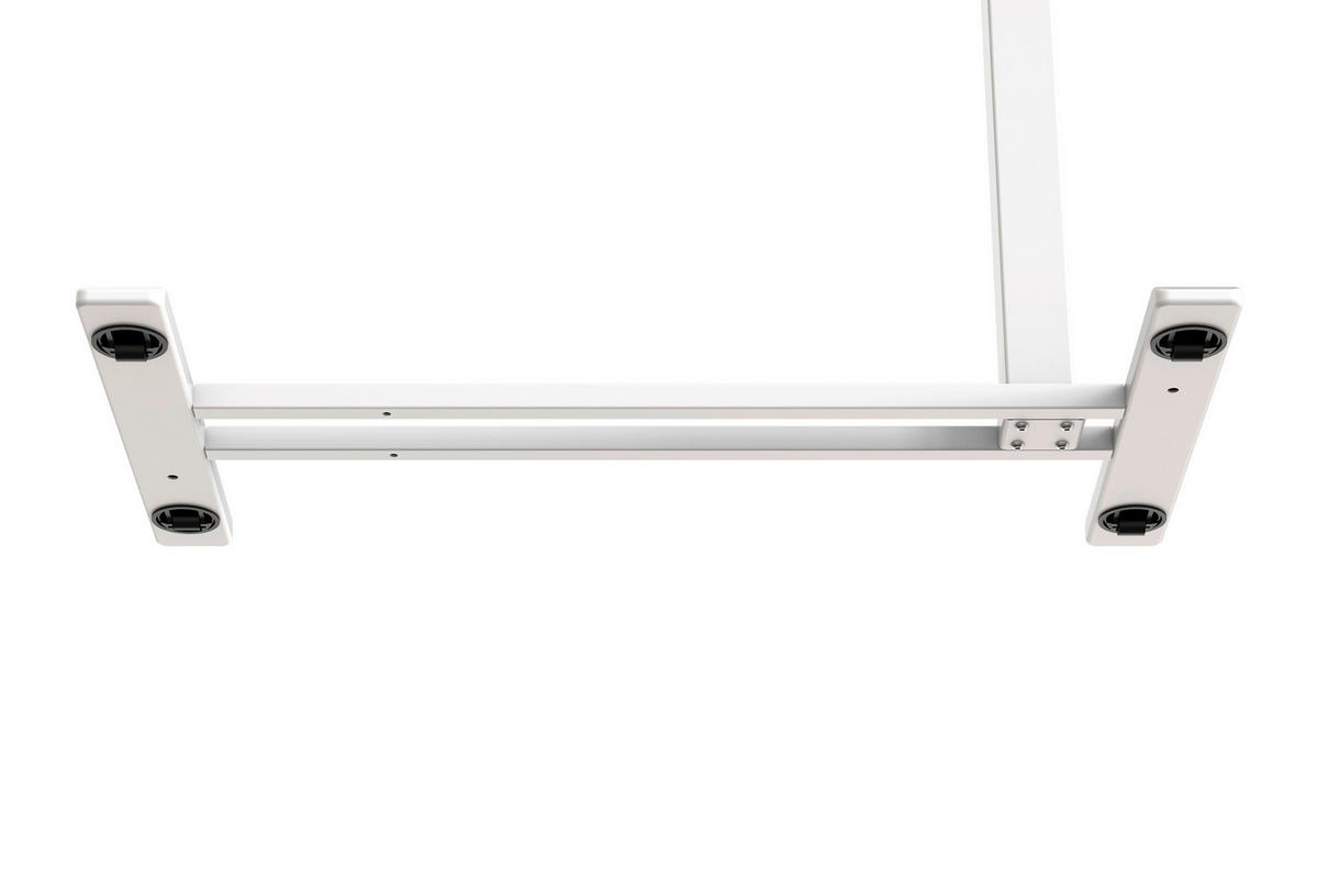 LAPTOPTISCH  Weiss höhenverstellbar  - Weiss, Modern, Holzwerkstoff/Kunststoff (78/65,5/105/38cm) - MID.YOU