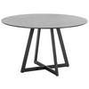GARTENTISCH 125/125/74 cm Metall rund  - Anthrazit/Grau, Design, Kunststoff/Metall (125/125/74cm)