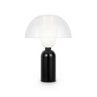 TISCHLEUCHTE - Transparent/Schwarz, Design, Keramik/Metall (30/42,5cm) - MAYTONI