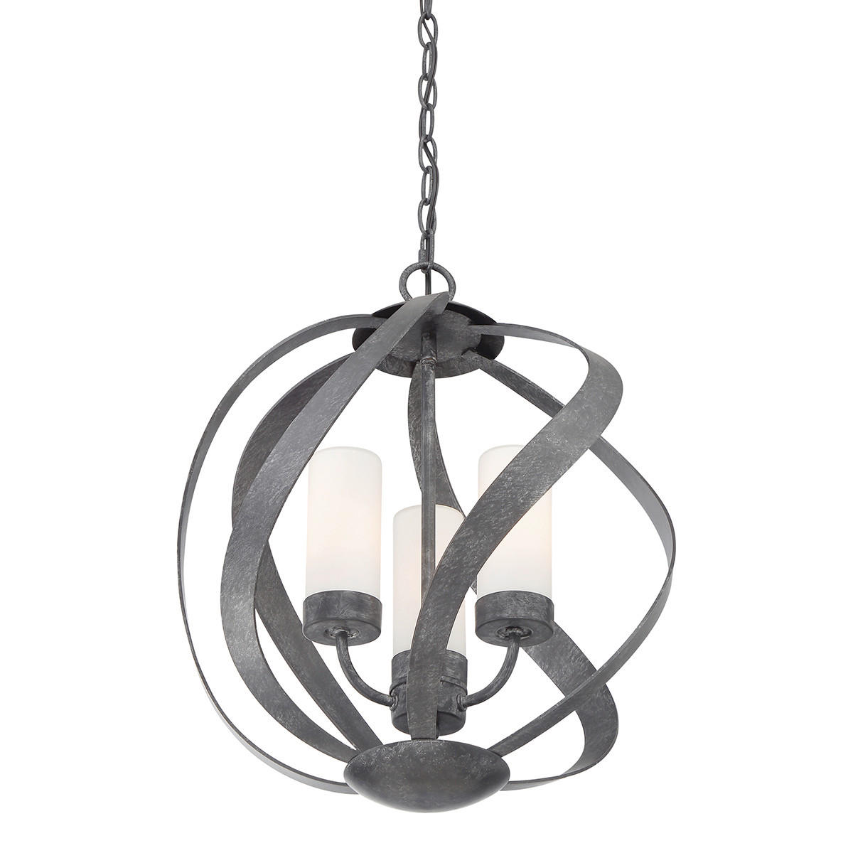 ZUNANJA VISEČA SVETILKA  Elstead Blacksmith      40.7/56.4 cm       - črna, Konvencionalno, kovina/steklo (40.7/56.4cm)