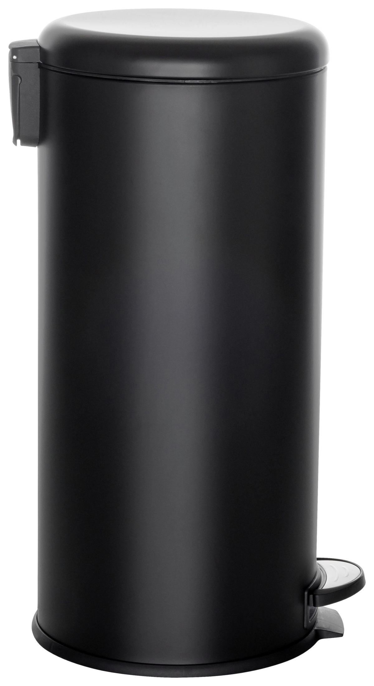 ABFALLSAMMLER 30 l  Metall  - Schwarz, Basics, Kunststoff/Metall (30/63,5/30cm) - MID.YOU