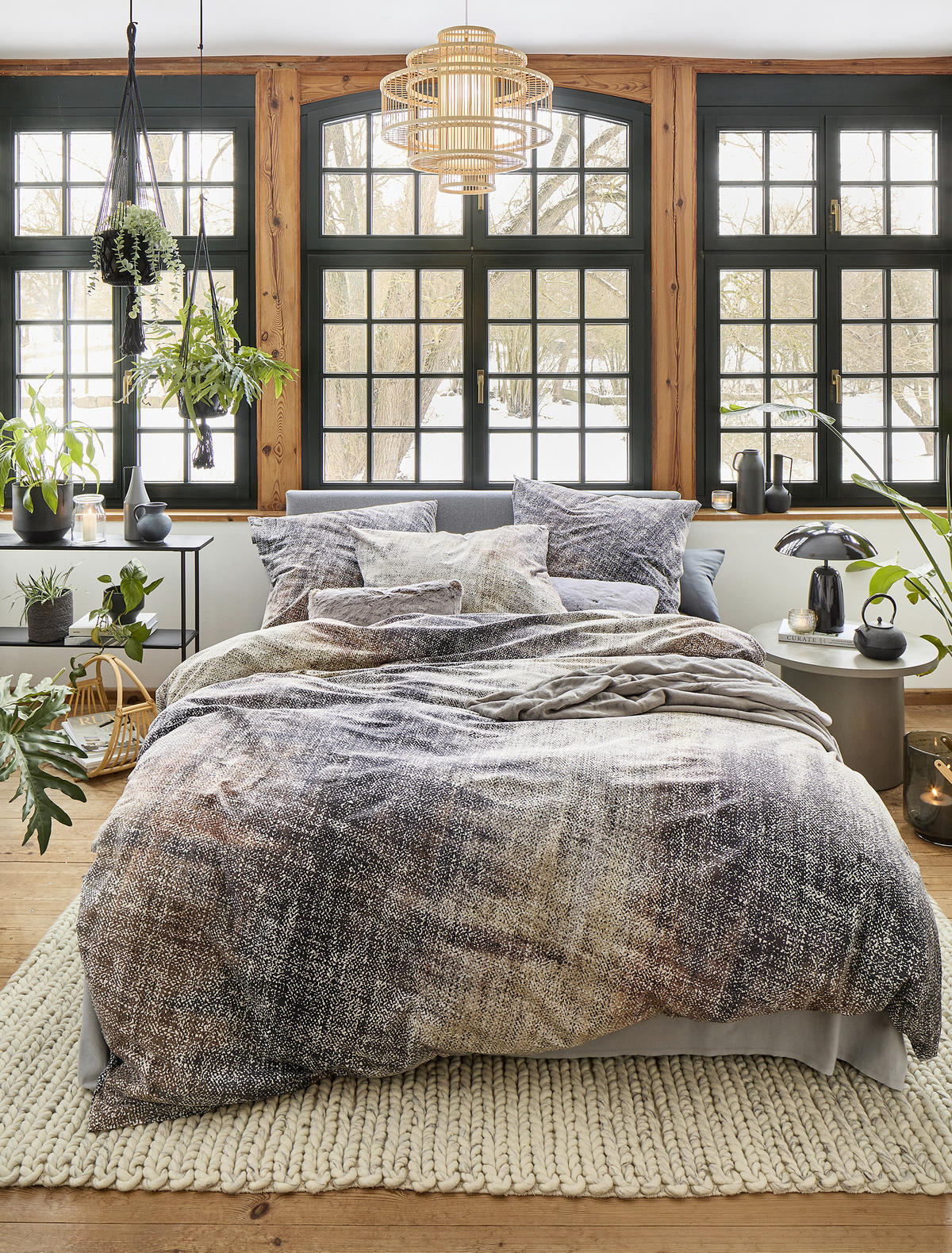 BETTWÄSCHE Renforcé 140/200 cm  - Grau, KONVENTIONELL, Textil (140/200cm) - Irisette