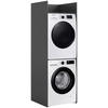 WASCHMASCHINENSCHRANK 66/195/60 cm  in Anthrazit  - Anthrazit/Weiß, Basics, Holzwerkstoff/Kunststoff (66/195/60cm) - MID.YOU