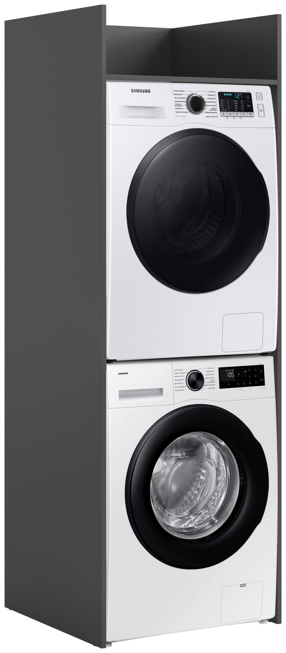 Waschmaschinenschrank Free Anthrazit B: 66cm