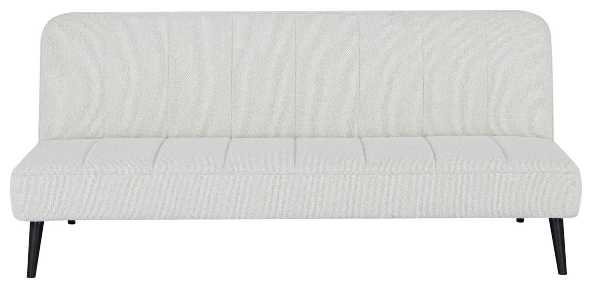 SCHLAFSOFA in Frottier Beige  - Beige/Schwarz, Design, Holz/Textil (192/82/90cm) - Livetastic