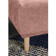 ECKSOFA Altrosa Flachgewebe  - Buchefarben/Altrosa, KONVENTIONELL, Holz/Textil (230/144cm) - Carryhome