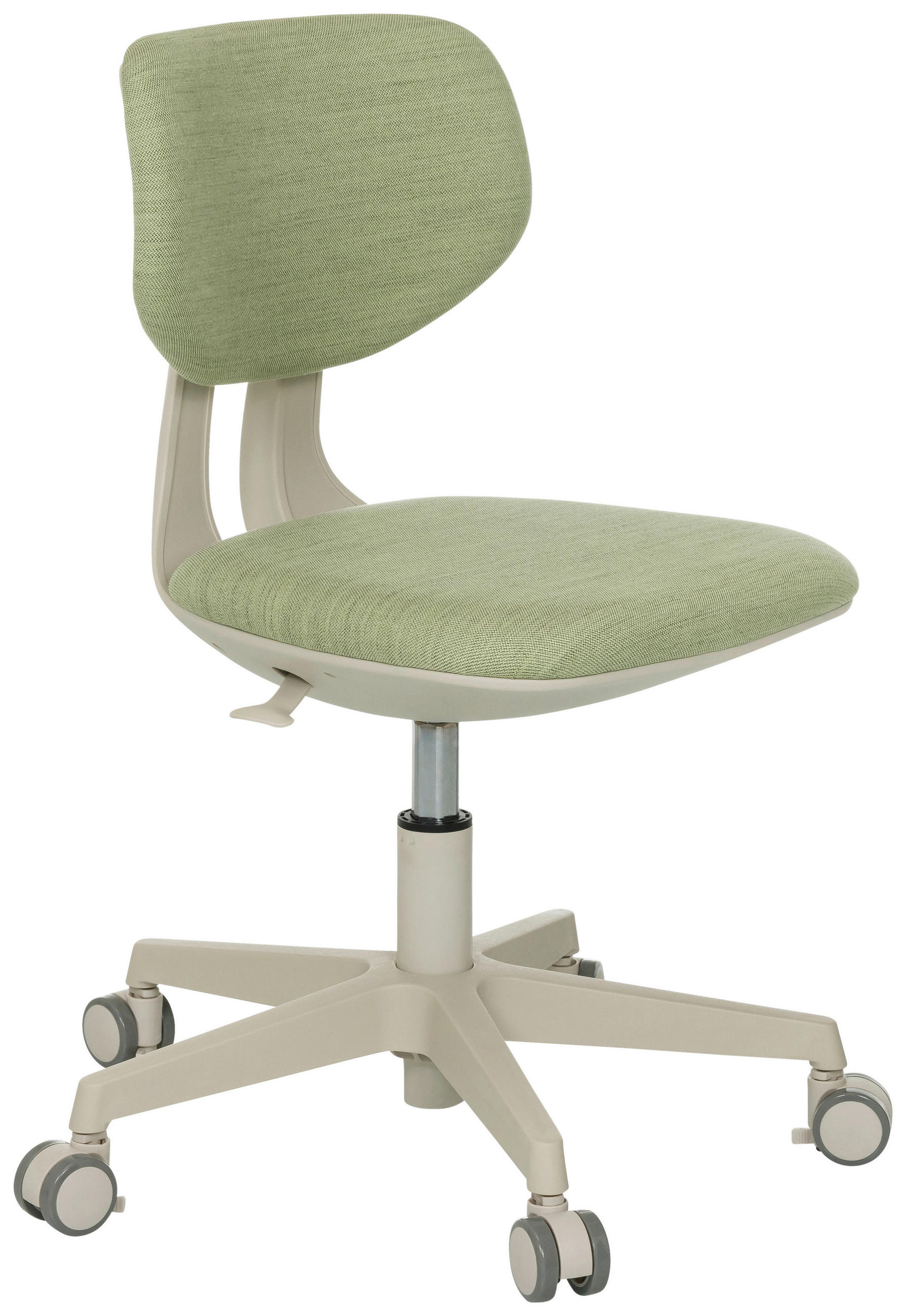 JUGENDDREHSTUHL  in Struktur Grün  - Creme/Grün, MODERN, Kunststoff/Textil (52/70 - 79/52cm) - MID.YOU