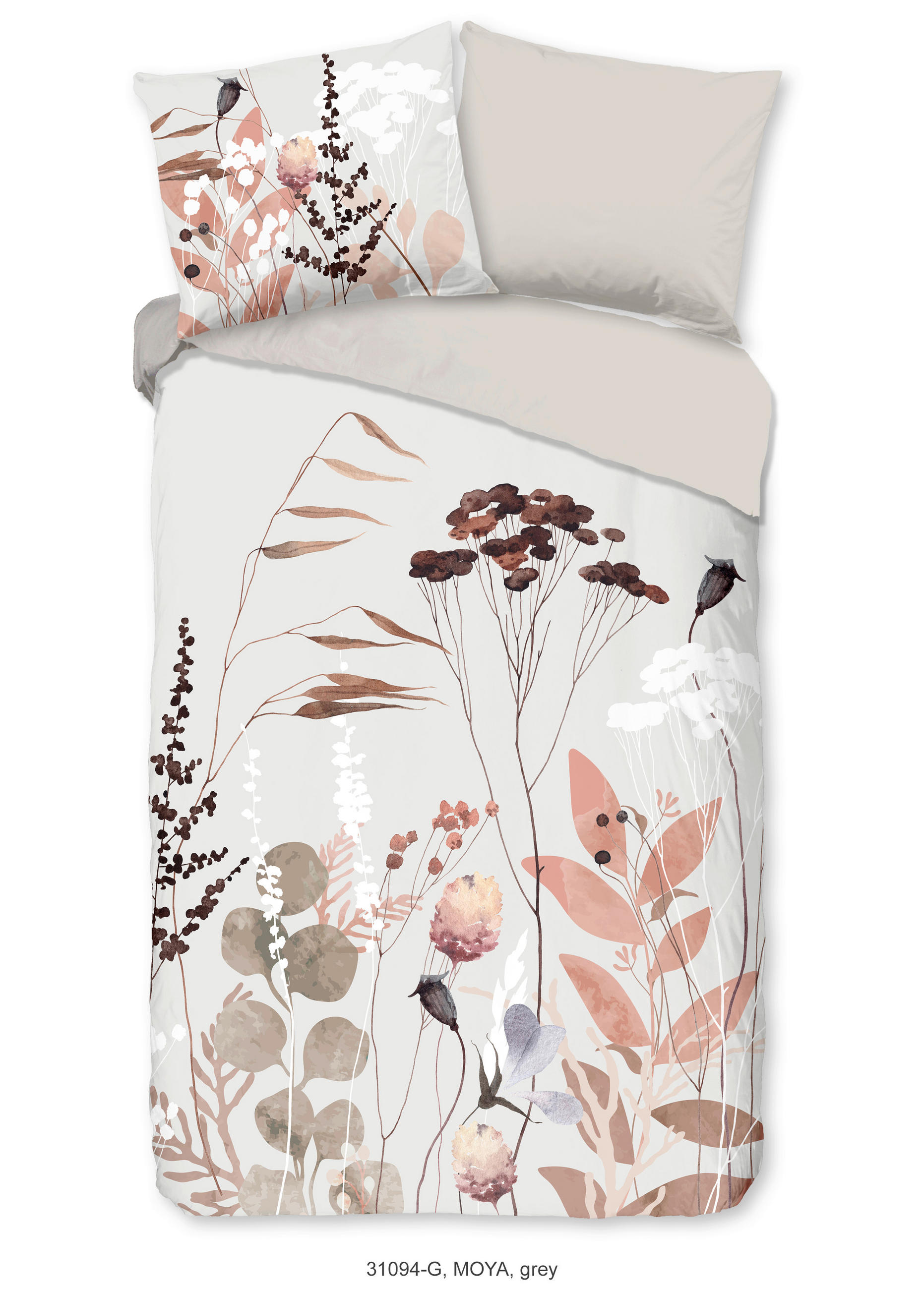 POSTELJINA SA DVA LICA MOYA 140/200 cm renforcé tkanina višebojna  - višebojna, Konvencionalno, tekstil (140/200cm) - Novel