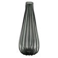 VASE 64 cm  - Dunkelgrau, Trend, Glas (28/64cm) - Ambia Home