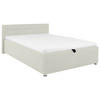 TAPECIRANI KREVET   140/200 cm   krem  - krem, Moderno, drvo/metal (140/200cm) - MID.YOU
