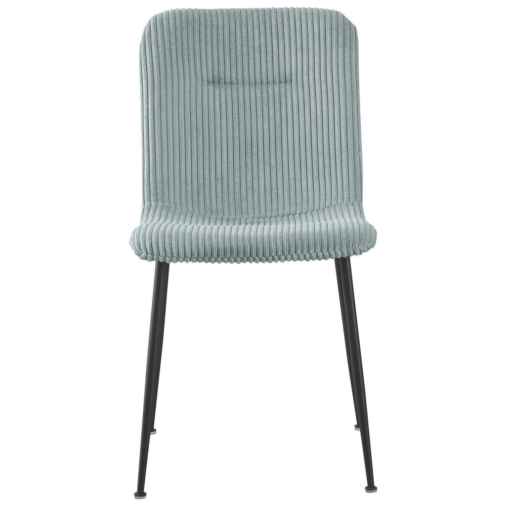 Thumbnail - Xora Stuhl, Jadegrün, Metall, Textil, Rundrohr, 43x83x56 cm, Stoffauswahl, Esszimmer, Stühle, Esszimmerstühle, Vierfußst...