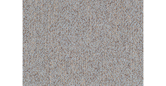 OTTOMANE Palermo in Webstoff Blau, Braun  - Blau/Beige, Design, Holz/Textil (114/92/165cm) - Dieter Knoll