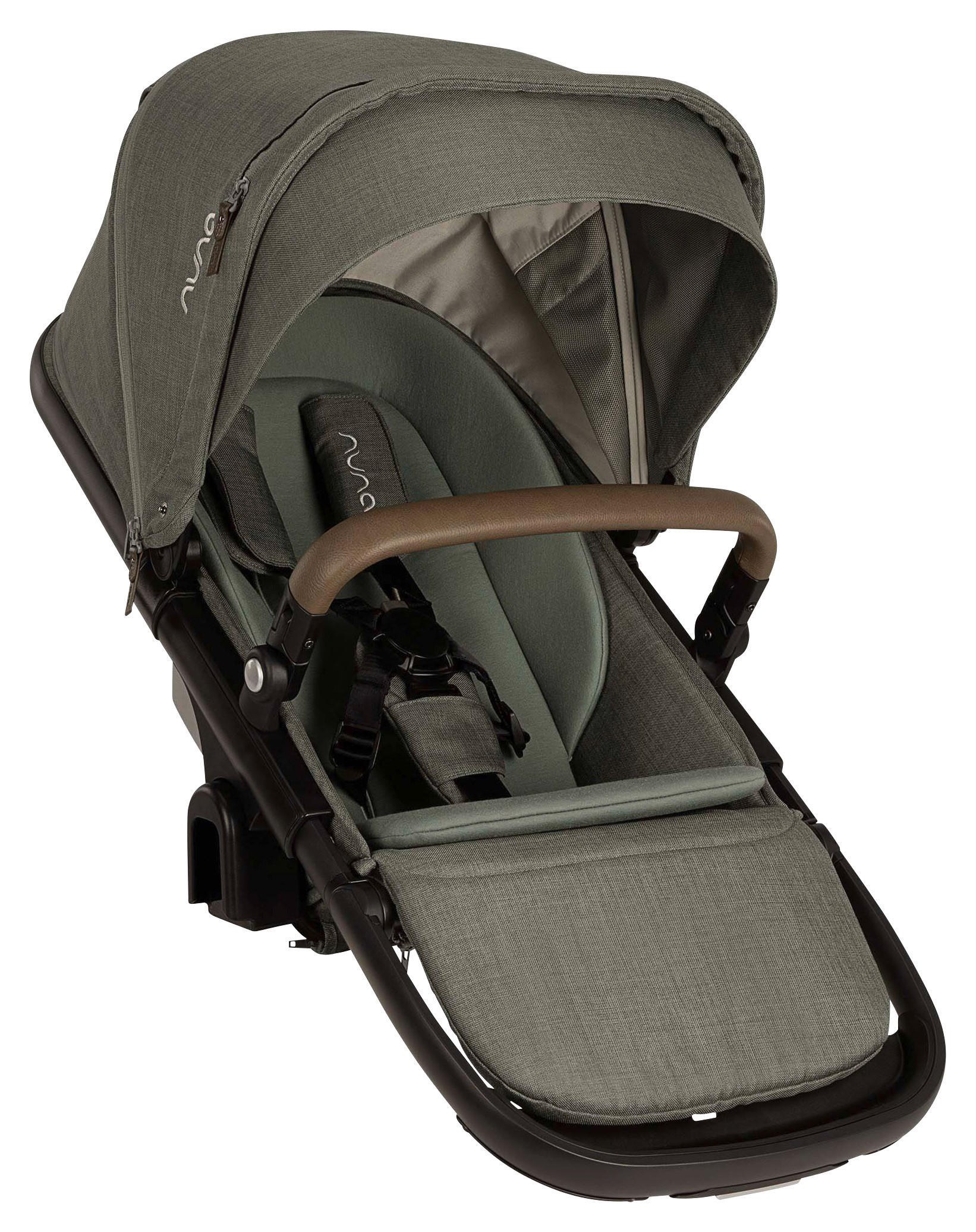 GESCHWISTERSITZ Demi Next  - Schwarz/Grün, Basics, Textil/Metall (24/42/91cm) - Nuna