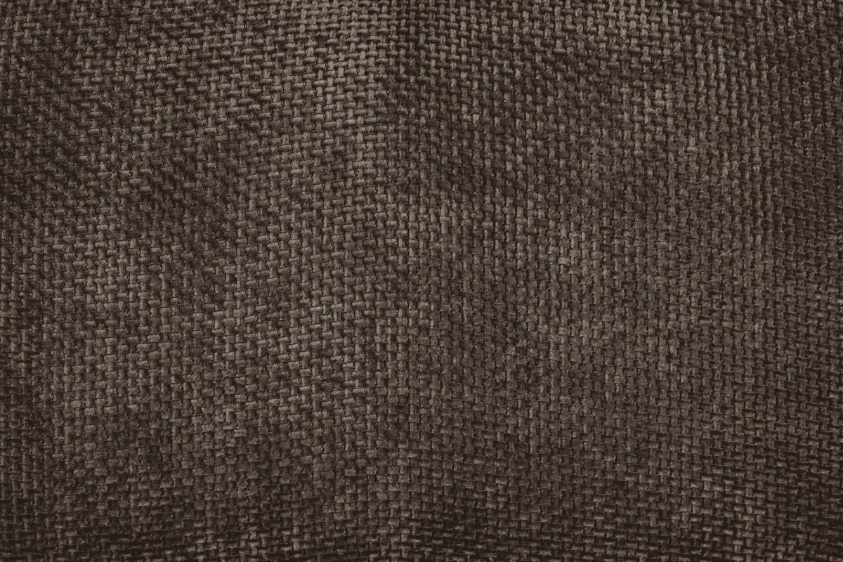 WOHNLANDSCHAFT in Struktur Mokka  - Schwarz/Mokka, KONVENTIONELL, Textil/Metall (188/357/253cm) - Carryhome