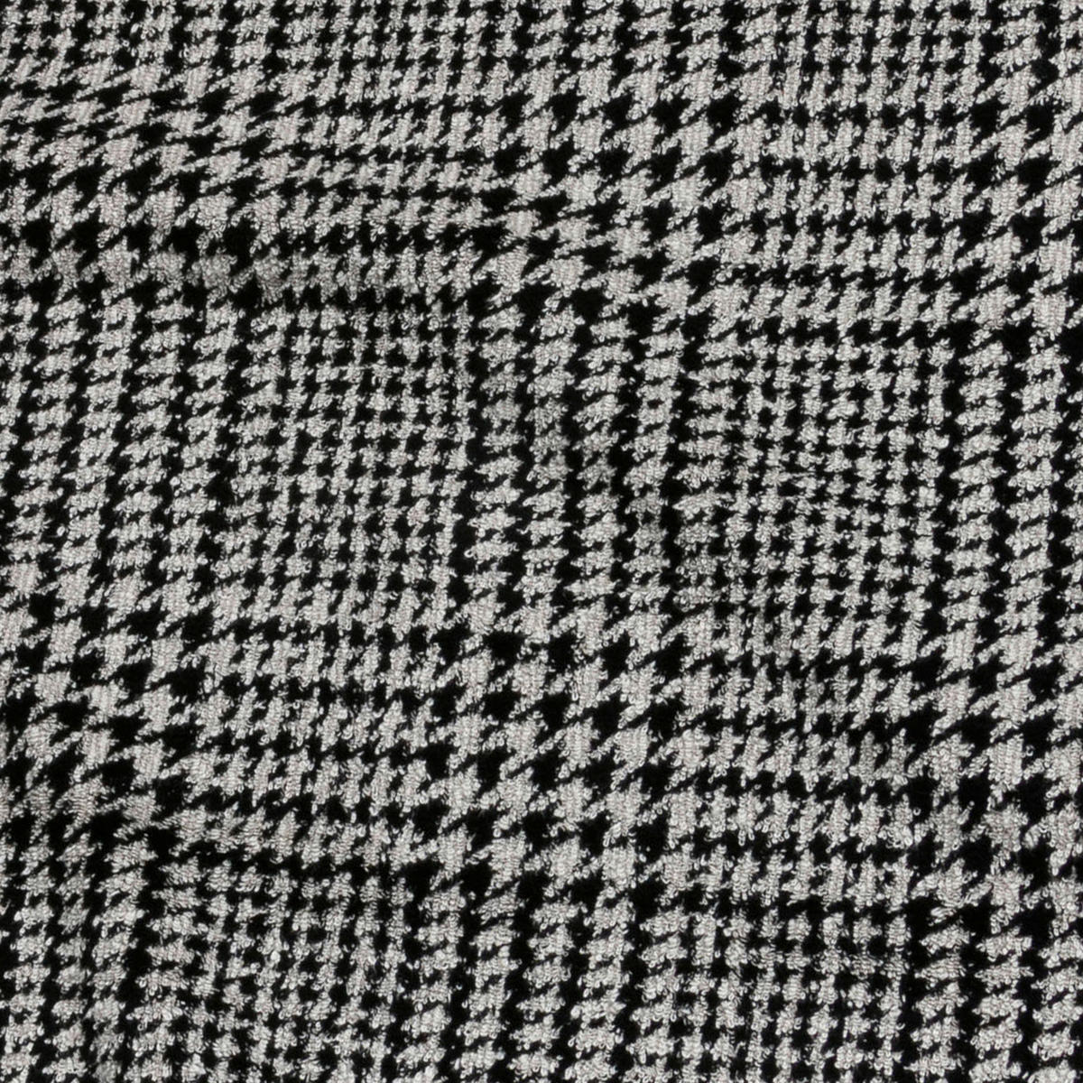 DUSCHTUCH BROOKLYN 80/150 cm  - Schwarz, Basics, Textil (80/150cm) - Moeve