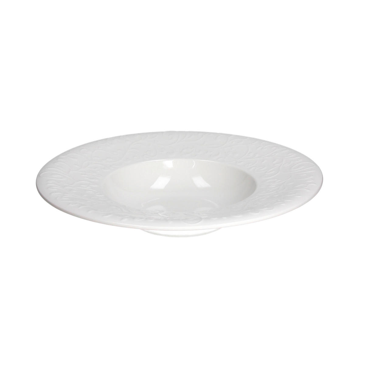 TANJUR DUBOKI    29.5/5.5 cm      Jasmin Bianco  - bijela, Basics, keramika (29.5/5.5cm) - Tognana