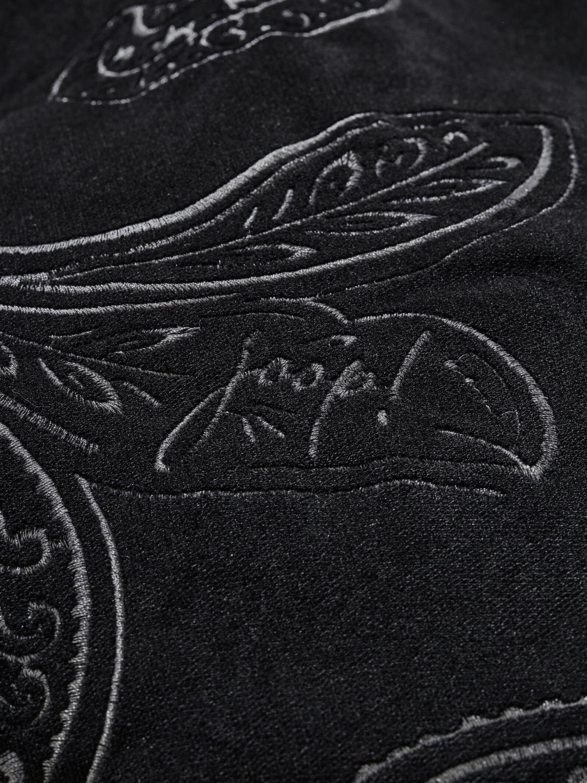 KISSENHÜLLE J! Paisley schwarz 50/50 cm  - Beige/Schwarz, Design, Textil (50/50cm) - Joop!