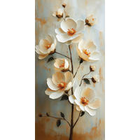 LEINWANDBILD Blumen 20/40 cm  - Multicolor, Basics, Holz/Papier (20/40cm)