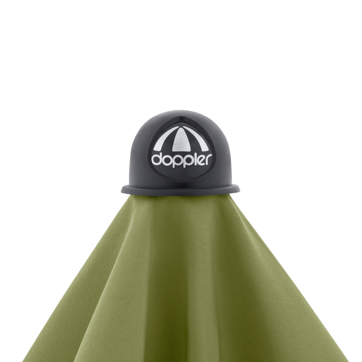 SENČNIK - zelena/antracit, Basics, kovina/tekstil (191/125cm) - Doppler