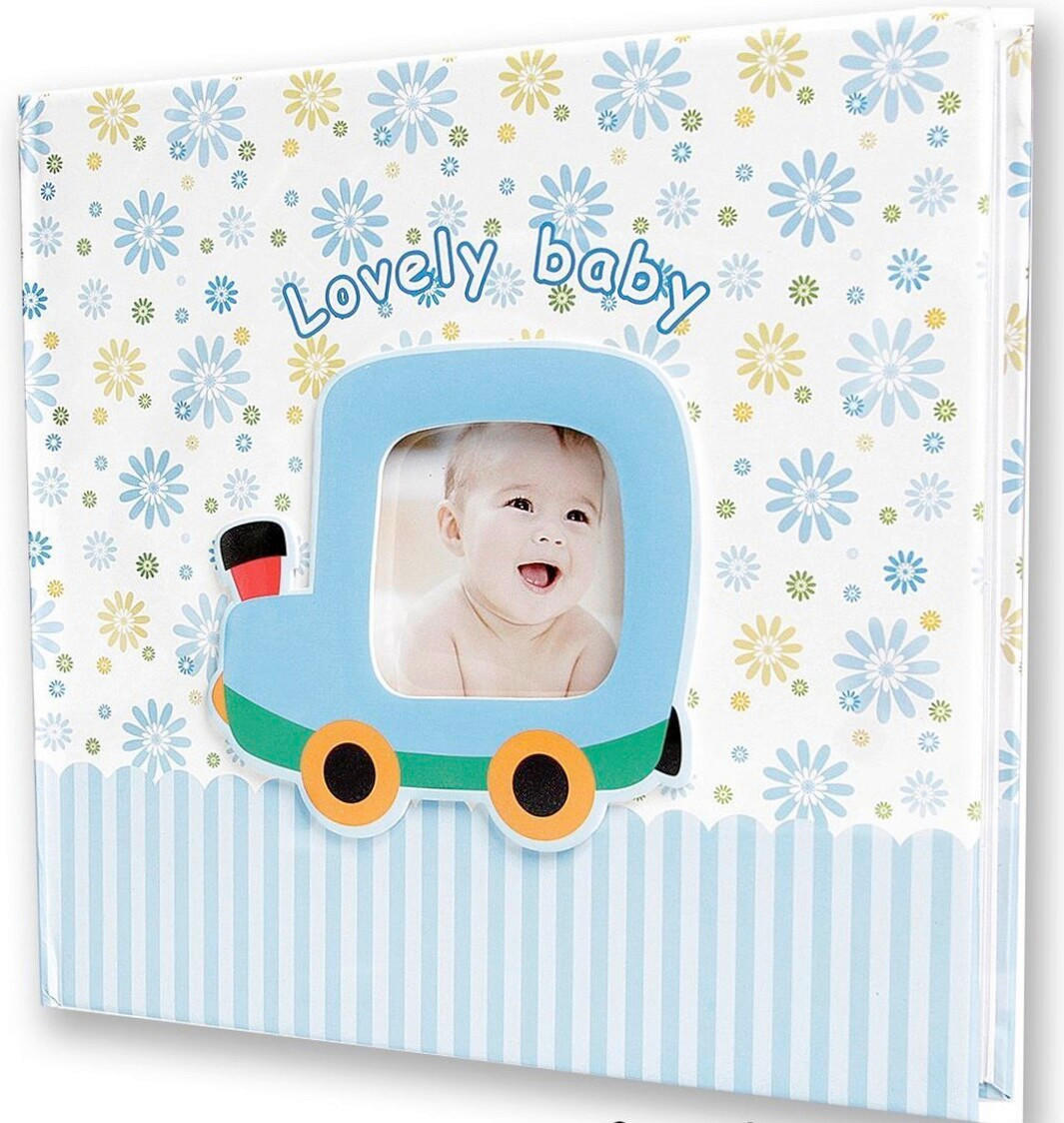 ALBUM ZA FOTOGRAFIJE       5/23,5/22 cm   - plava, Basics, karton (5/23,5/22cm)