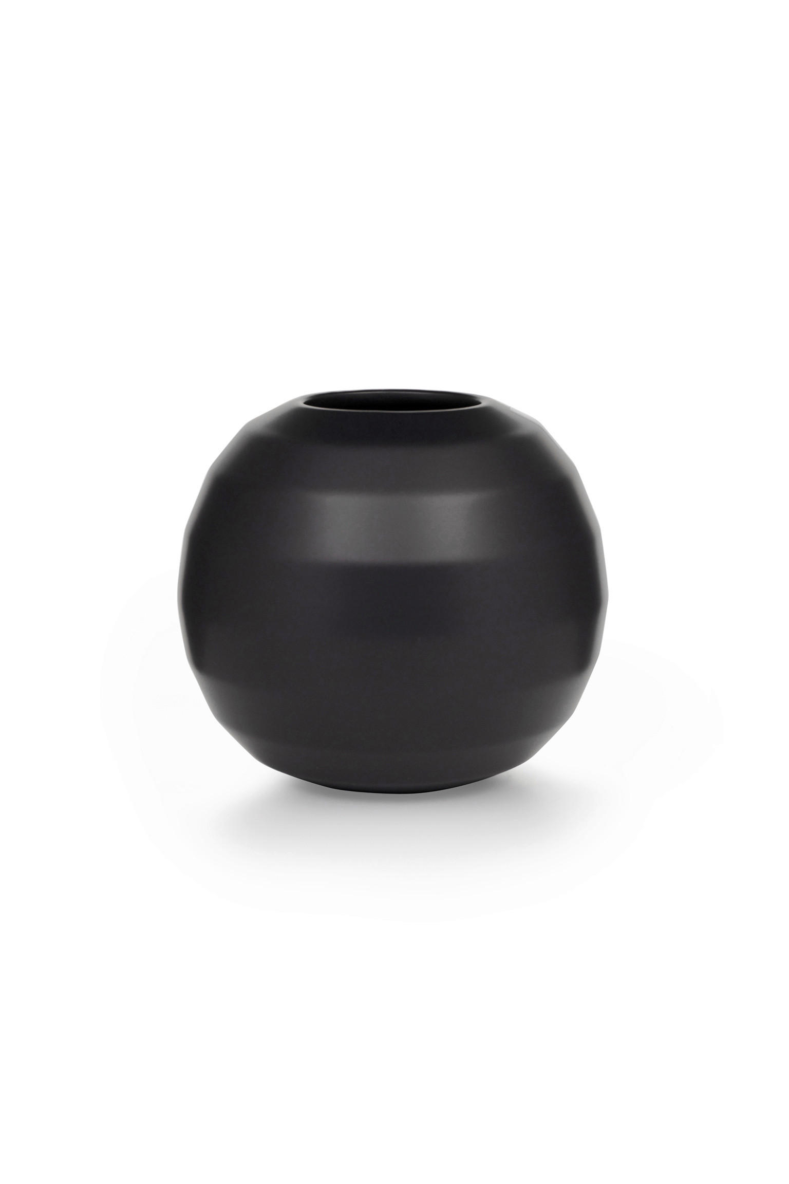 VASE 17 cm  - Schwarz, Trend, Keramik (16/14cm) - Markslöjd
