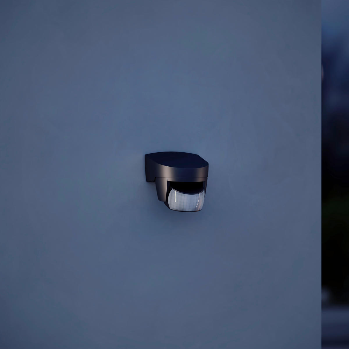 BEWEGUNGSMELDER - Schwarz, Design, Kunststoff (9,9/8,6/8,2cm) - Steinel