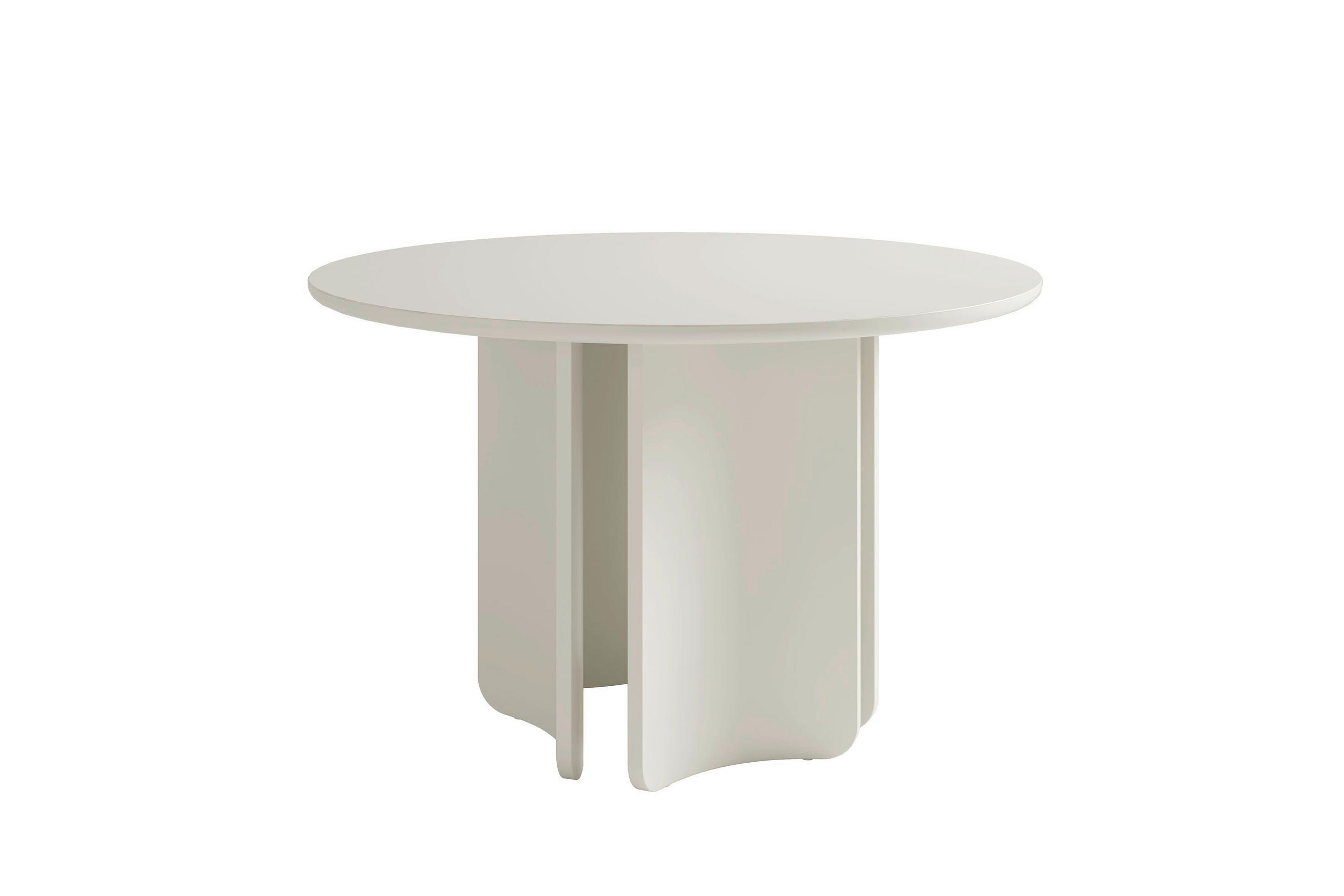 ESSTISCH 120/120/76 cm Nachbildung  Holzwerkstoff rund Seidengrau  - Seidengrau, MODERN, Holzwerkstoff (120/120/76cm) - Schöner Wohnen