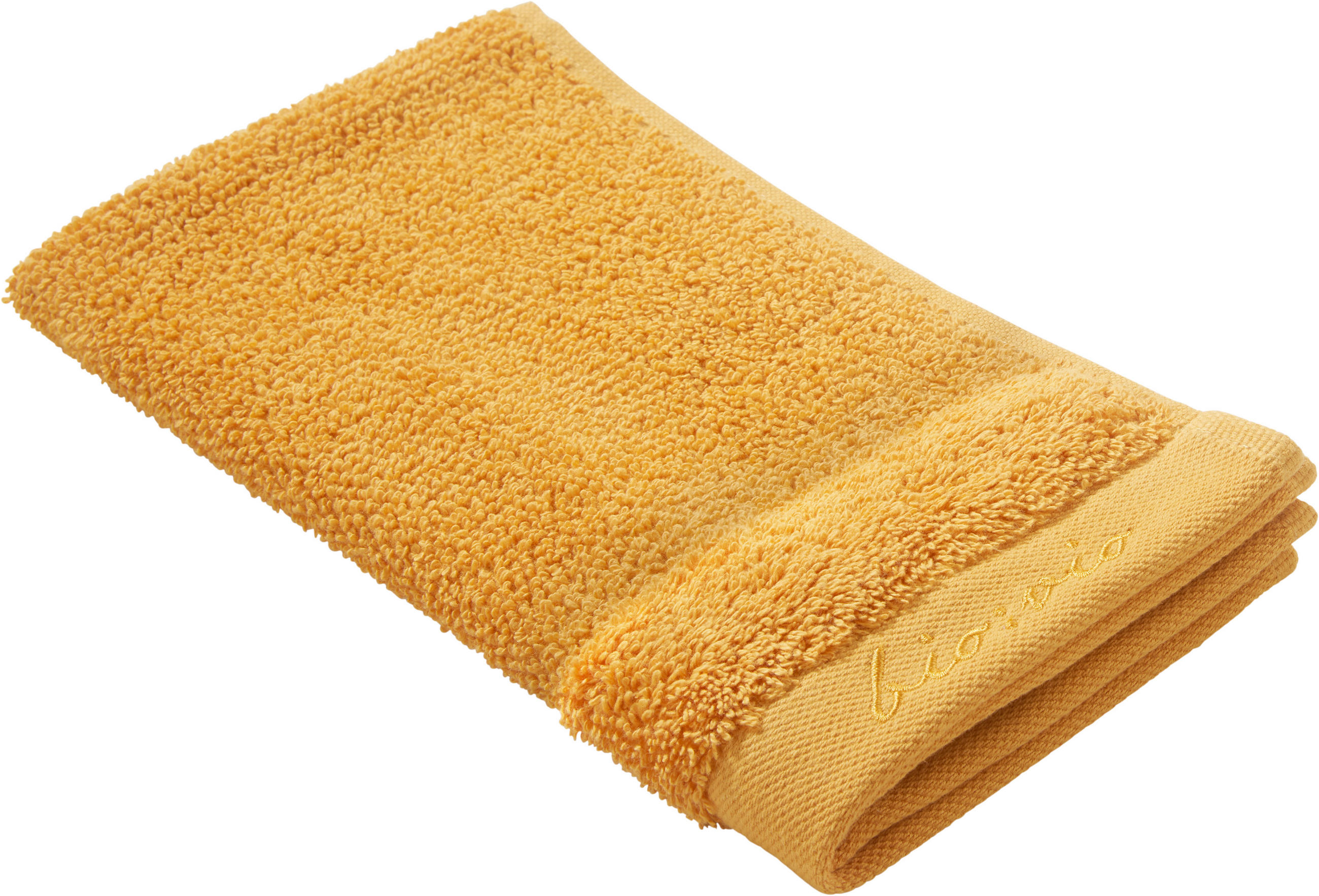 Prosop Pentru Oaspeți 30/50 cm galben închis  - galben închis, Natur, textil (30/50cm) - Bio:Vio