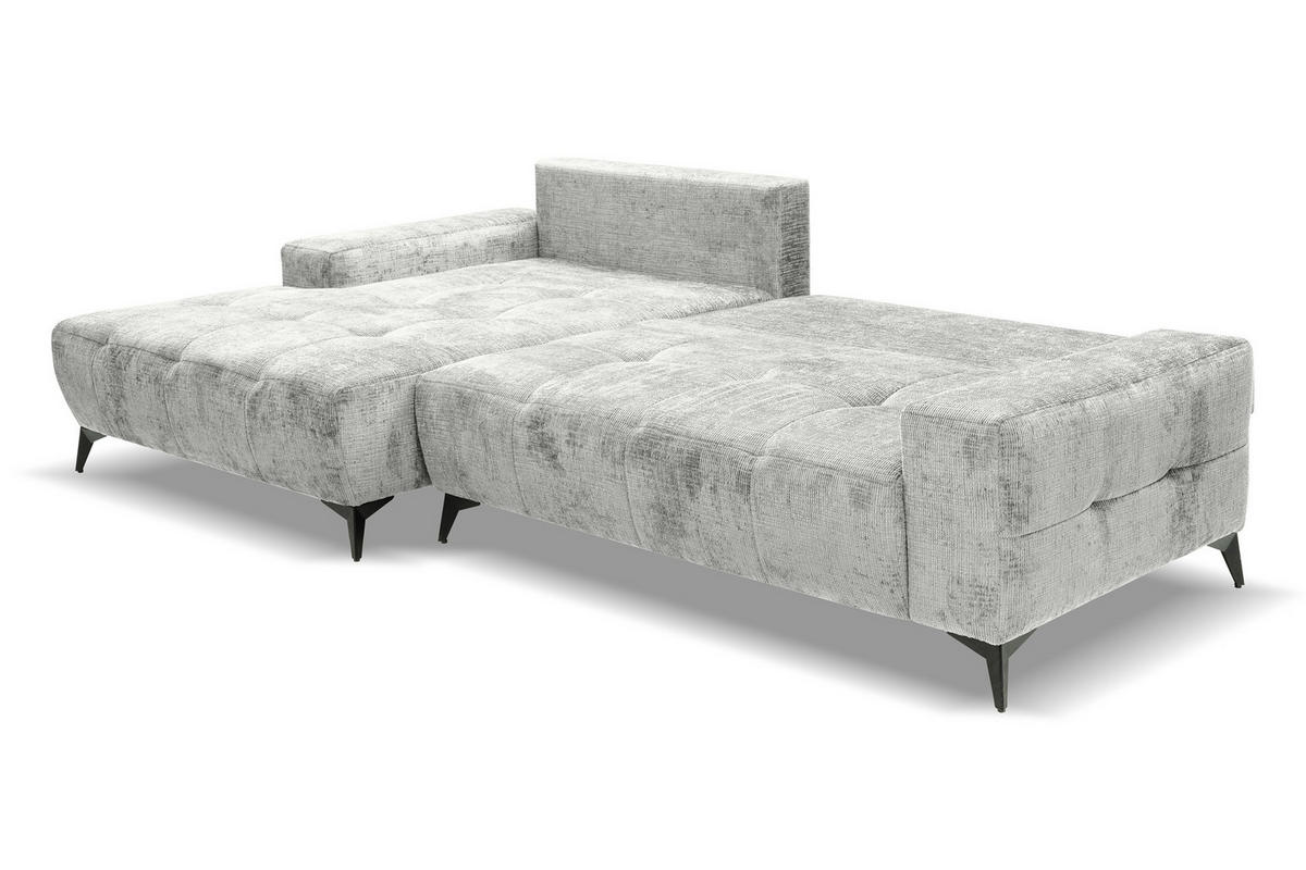 SOFFA i taupe  - svart/taupe, Design, metall/textil (175/290cm) - Stylife
