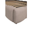 POLSTERBETT Lattenrost, Bettkasten Beige 160/200 cm  - Beige/Schwarz, KONVENTIONELL, Holz/Kunststoff (160/200cm) - Carryhome