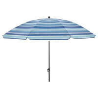 SONNENSCHIRM 160 cm Dunkelblau, Blau, Hellblau  - Blau/Anthrazit, Design, Textil/Metall (160/160cm) - Doppler