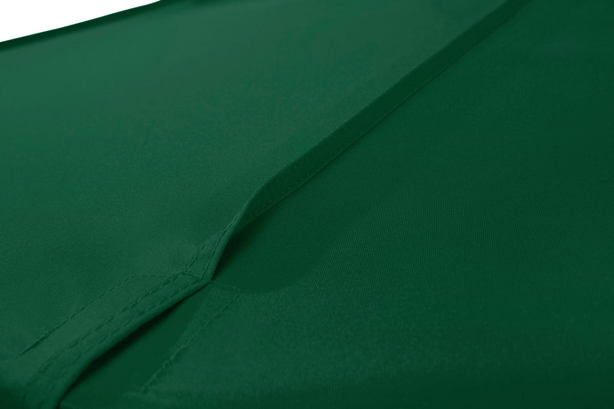 SLUNEČNÍK  - barvy stříbra/tmavě zelená, Basics, kov/textil (300/275/300cm) - Schneider