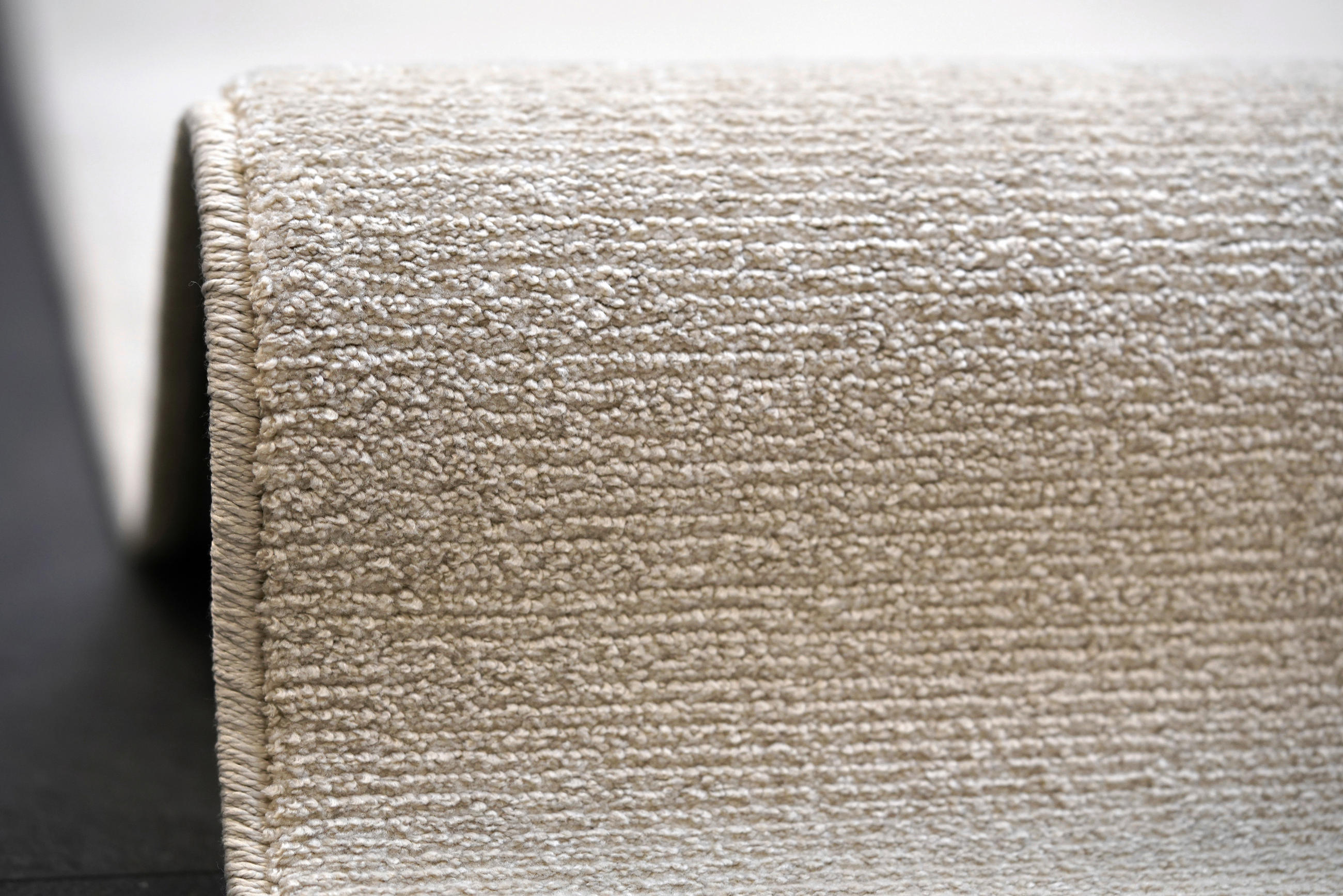 WEBTEPPICH 160 cm  - Perlmutt, Konventionell, Textil (160cm) - Dieter Knoll