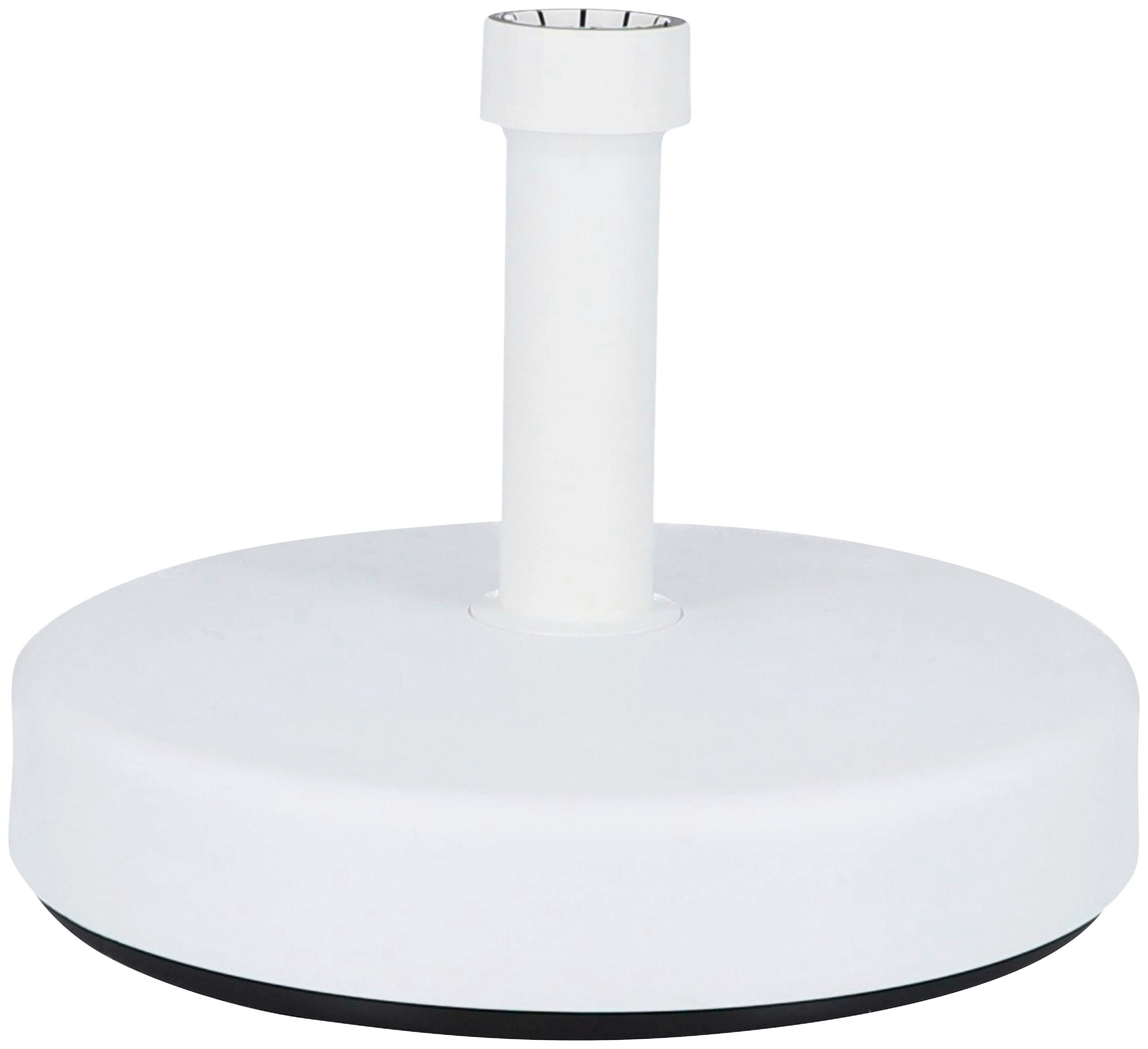 SONNENSCHIRMSTÄNDER Weiß  - Weiß, Basics, Kunststoff (46/33/46cm) - Jan Kurtz