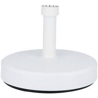 SONNENSCHIRMSTÄNDER Weiß  - Weiß, Basics, Kunststoff (46/33/46cm) - Jan Kurtz