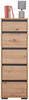 KOMMODE 40/120/48 cm  - Eichefarben/Anthrazit, Design, Kunststoff (40/120/48cm) - Carryhome