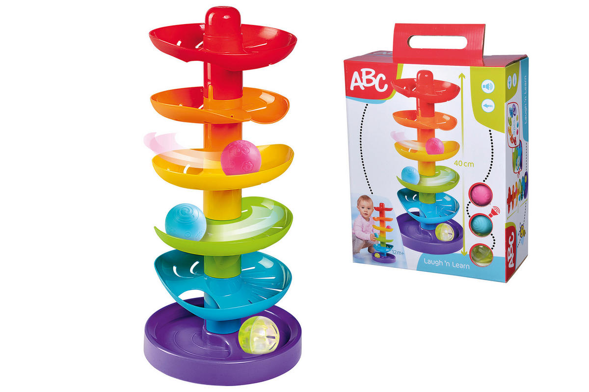 KUGELBAHN - Multicolor, Basics, Kunststoff (40cm) - Simba