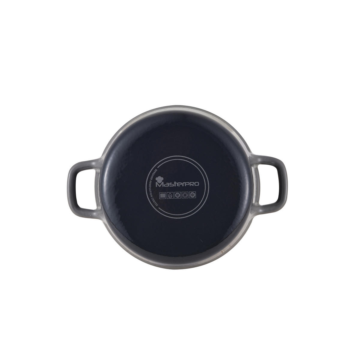 KOCHTOPF 1.8 l  - Creme/Grau, Basics, Metall (19cm) - Masterpro