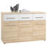 KOMMODE 135/90/40 cm - Buchefarben/Alufarben, Design, Holzwerkstoff/Kunststoff (135/90/40cm) - Ti`me KOMMODE 135/90/40 cm - Buchefarben/Alufarben, Design, Holzwerkstoff/Kunststoff (135/90/40cm) - Ti`me
